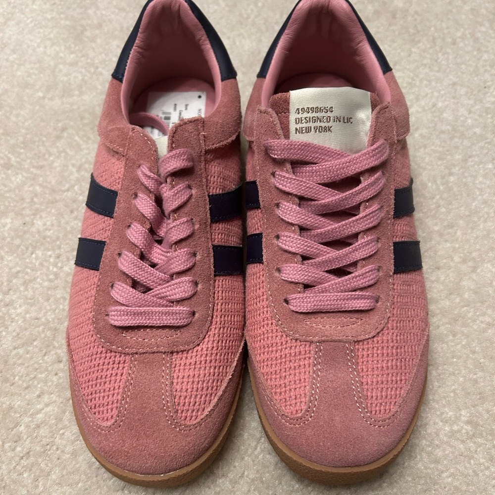 Steve Madden Pink and Black Athletic Shoes